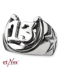 Edelstahlring 'Lucky 13' - vergleichen und g&uuml;nstig kaufen